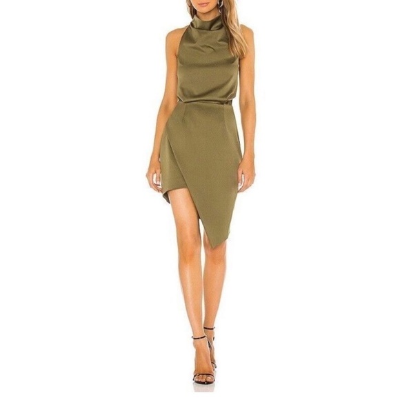 ELLIATT | Camo Asymmetric Cocktail Dress - Picture 1 of 11